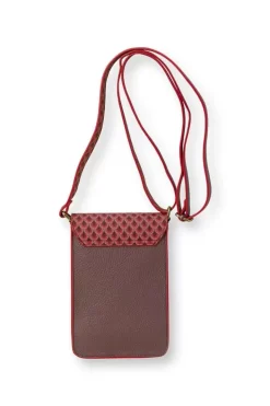 Pip Studio Crossbody Tassen<Telefoontas Kyoto Festival Donker Roze