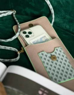 Pip Studio Crossbody Tassen<Telefoontas Kyoto Festival /Khaki Groen