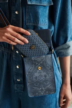 Pip Studio Crossbody Tassen<Telefoontas Kyoto Festival Blauw