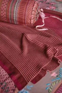 Pip Studio Plaids/Quilts<Throw Blockstripe Roze