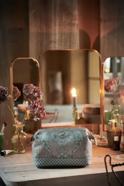 Pip Studio Toilettassen<Toilettas Buidel Groot Kyoto Festival Groen