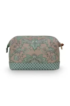 Pip Studio Toilettassen<Toilettas Buidel Groot Kyoto Festival Groen