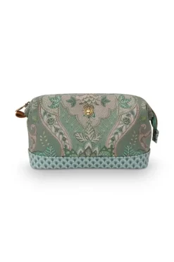Pip Studio Toilettassen<Toilettas Buidel Medium Kyoto Festival Groen
