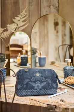 Pip Studio Beauty Cases<Toilettas Buidel Medium Kyoto Festival Blauw