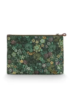 Pip Studio Make-Up Tasjes<Toilettas Combi Groot Tutti I Fiori Groen
