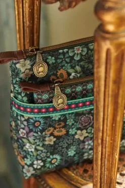 Pip Studio Make-Up Tasjes<Toilettas Combi Groot Tutti I Fiori Groen