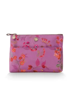 Pip Studio Beauty Cases<Toilettas Kawai Flower Combi Fuchsia
