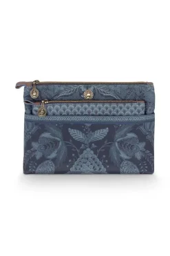 Pip Studio Make-Up Tasjes<Toilettas Kyoto Festival Combi Blauw
