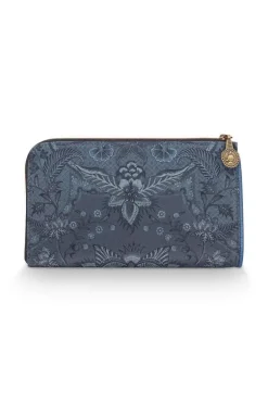 Pip Studio Beauty Cases<Toilettas Rits Kyoto Festival Blauw