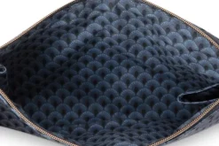 Pip Studio Make-Up Tasjes<Toilettas Rits Suki Blauw