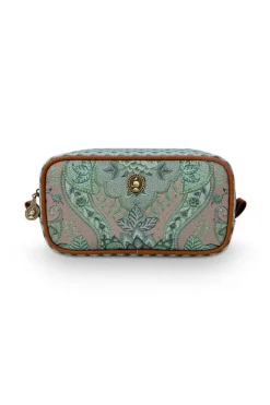 Pip Studio Beauty Cases<Toilettas Vierkant Klein Kyoto Festival Groen