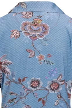 Pip Studio T-Shirts<Top Korte Mouw Cece Fiore Blauw