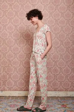 Pip Studio Strandkleding<Top Korte Mouw Primavera Wit
