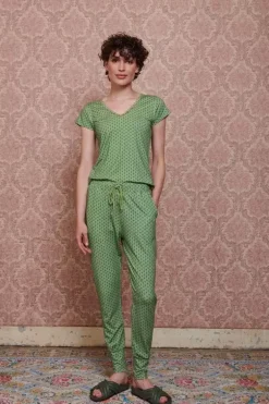 Pip Studio T-Shirts<Top Korte Mouw Tegola Groen