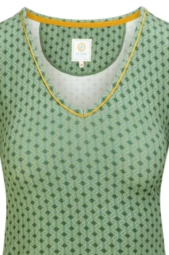 Pip Studio T-Shirts<Top Korte Mouw Tegola Groen