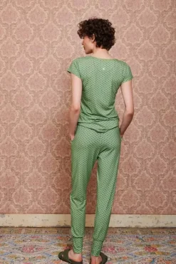 Pip Studio T-Shirts<Top Korte Mouw Tegola Groen