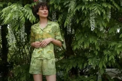Pip Studio T-Shirts<Top Korte Mouw Toscana Groen
