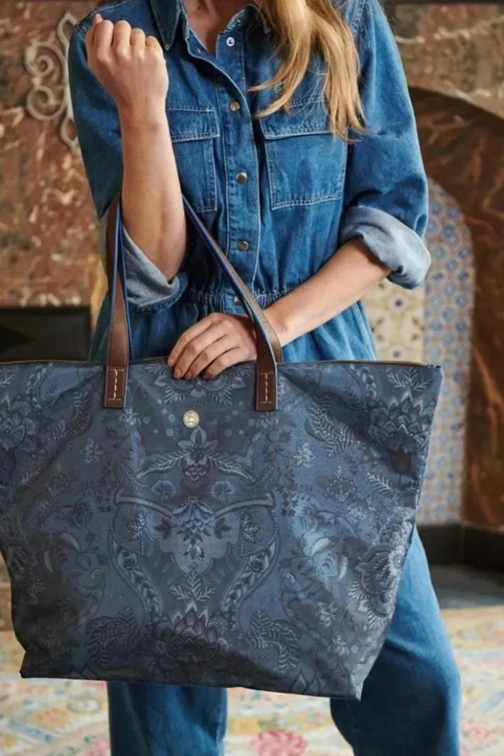 Pip Studio Weekendtassen<Tote Bag Kyoto Festival Blauw