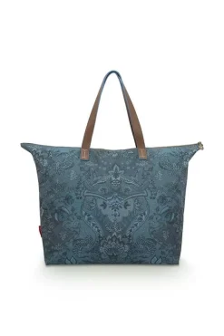 Pip Studio Weekendtassen<Tote Bag Kyoto Festival Blauw