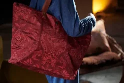 Pip Studio Weekendtassen<Tote Bag Kyoto Festival Donker Roze