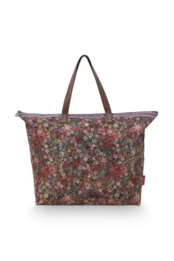 Pip Studio Shoppers<Tote Bag Tutti I Fiori Roze