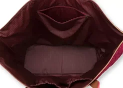 Pip Studio Weekendtassen<Tote Bag Velvet Quiltey Days Rood