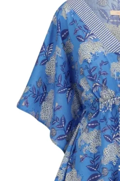 Pip Studio Jurken<Tuniek Flora Firenze Kobalt Blauw