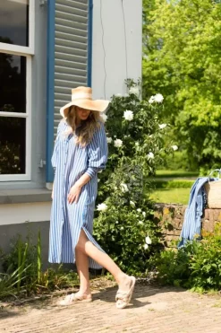 Pip Studio Jurken<Tuniek Sumo Stripe Blauw