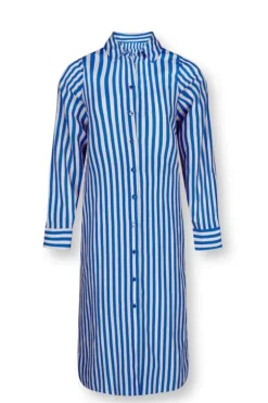 Pip Studio Jurken<Tuniek Sumo Stripe Blauw