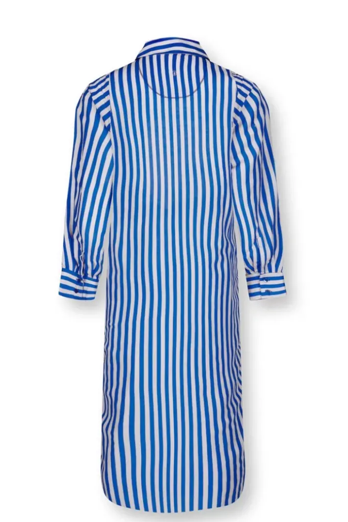 Pip Studio Jurken<Tuniek Sumo Stripe Blauw