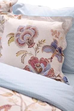 Pip Studio Sierkussens<Vierkant Sierkussen Cece Fiore Wit