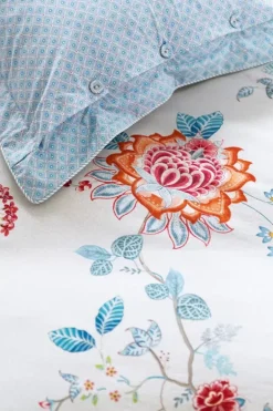 Pip Studio Kussens<Vierkant Sierkussen Flower Festival Wit