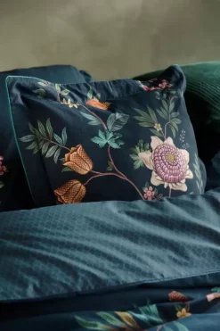Pip Studio Kussens<Vierkant Sierkussen Il Paradiso Donkerblauw