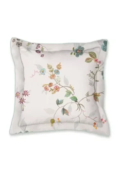 Pip Studio Sierkussens<Vierkant Sierkussen Kawai Flower Wit