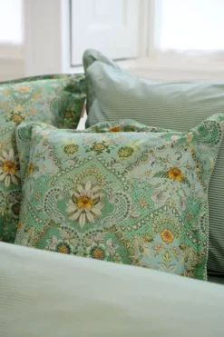 Pip Studio Sierkussens<Vierkant Sierkussen Saluti Piccoli Groen