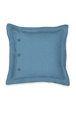 Pip Studio Sierkussens<Vierkant Sierkussen Tokyo Bouquet Donker Blauw