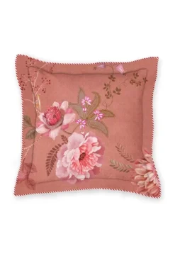 Pip Studio Sierkussens<Vierkant Sierkussen Tokyo Bouquet /Terra Roze