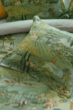 Pip Studio Sierkussens<Vierkant Sierkussen Toscana Groen