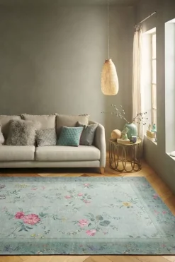 Pip Studio Rechthoekige Vloerkleden<Vloerkleed Fleur Grandeur By Pip Groen