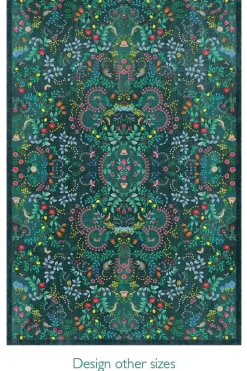Pip Studio Rechthoekige Vloerkleden<Vloerkleed Jungle Animals By Pip Blauw