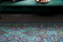 Pip Studio Vloerkleed Lopers<Vloerkleed Loper Moon Delight By Pip Donker Blauw