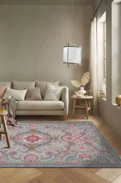 Pip Studio Rechthoekige Vloerkleden<Vloerkleed Moon Delight By Pip Licht Khaki
