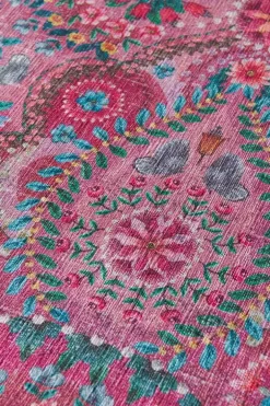 Pip Studio Rechthoekige Vloerkleden<Vloerkleed Moon Delight By Pip Donker Roze