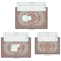 Pip Studio Rechthoekige Vloerkleden<Vloerkleed Pip Chique By Pip Khaki