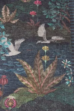 Pip Studio Rechthoekige Vloerkleden<Vloerkleed Pip Garden By Pip Donkerblauw