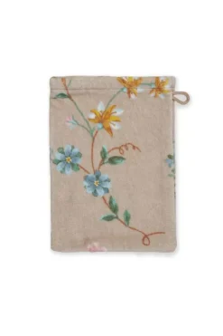 Pip Studio Washandjes<Washandje Set/3 Les Fleurs 16X22 Cm Khaki