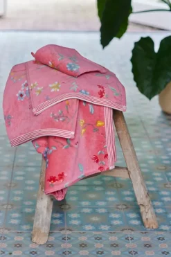 Pip Studio Washandjes<Washandje Set/3 Les Fleurs 16X22 Cm Roze
