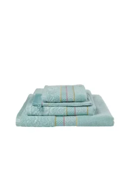 Pip Studio Washandjes<Washandje Set/3 Soft Zellige Blue 16X22 Cm Blauw