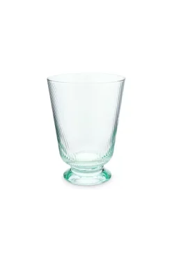 Pip Studio Waterglazen<Water Glas Gedraaid Blauw
