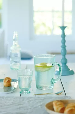 Pip Studio Waterglazen<Water Glas Gedraaid Blauw